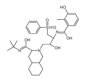 Nelfinavir Sulfone Structure