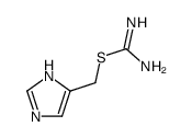 1H-imidazol-5-ylmethyl carbamimidothioate结构式