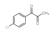 1-(4-氯苯基)-1,2-丙二酮结构式