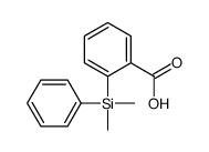 2-[dimethyl(phenyl)silyl]benzoic acid Structure