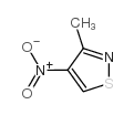 3-甲基-4-硝基异噻唑结构式