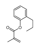 (2-propylphenyl) 2-methylprop-2-enoate Structure