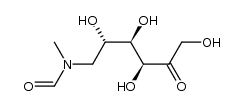 N-formyl-N-methyl-6-amino-6-deoxy-L-sorbose结构式