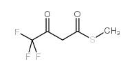 3-氧代-4,4,4-三氟硫代丁酸-S-甲酯结构式