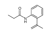 N-(2-(prop-1-en-2-yl)phenyl)propionamide Structure