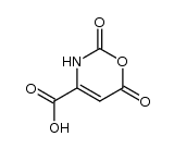 2,6-dioxo-3,6-dihydro-2H-1,3-oxazine-4-carboxylic acid结构式