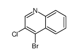 4-bromo-3-chloroquinoline Structure