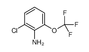 2-Chloro-6-(trifluoromethoxy)aniline Structure