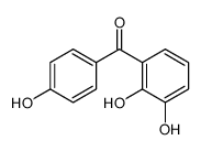 (2,3-dihydroxyphenyl)-(4-hydroxyphenyl)methanone Structure