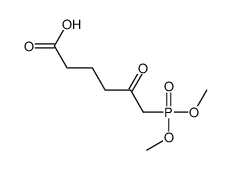 6-Dimethoxyphosphonyl-5-oxohexanoic acid, min. 95结构式