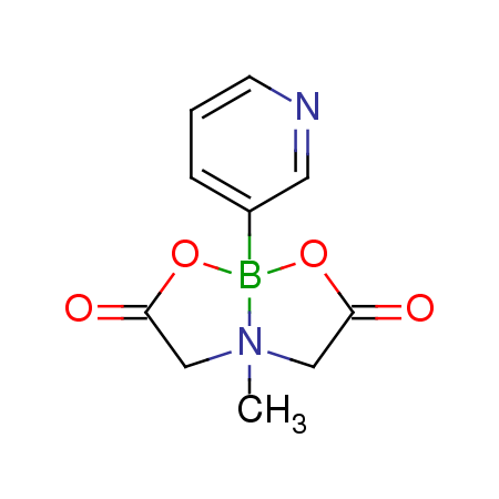 3-pyridineboronie acid MIDA ester Structure