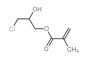 3-chloro-2-hydroxypropyl methacrylate Structure