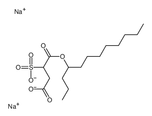 disodium 4-dodecyl 2-sulphonatosuccinate structure