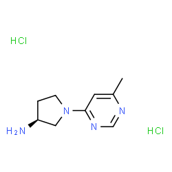 (3S)-1-(6-Methylpyrimidin-4-yl)pyrrolidin-3-amine dihydrochloride picture