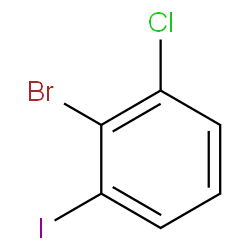 1-溴-2-氯-6-碘苯结构式