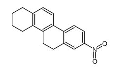 8-nitro-1,2,3,4,5,6-hexahydrochrysene Structure