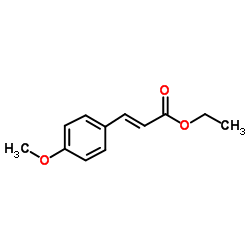 p-Methoxycinnamic acid ethyl ester Structure
