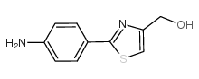 [2-(4-氨基苯基)噻唑-4-基]甲醇结构式