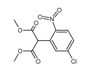dimethyl 2-(5-chloro-2-nitrophenyl)malonate Structure