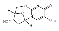 o2,5'-anhydrothymidine Structure
