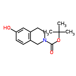 N-Boc-6-羟基-3,4-二氢异喹啉结构式
