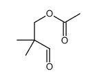 (2,2-dimethyl-3-oxopropyl) acetate Structure