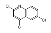 2,4,6-三氯喹啉结构式
