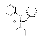 [butan-2-yl(phenoxy)phosphoryl]oxybenzene Structure