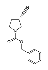(S)-1-N-Cbz-3-氰基吡咯烷结构式