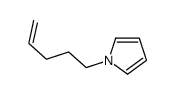 1H-Pyrrole,1-(4-pentenyl)-(9CI) Structure