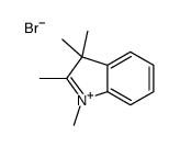 1,2,3,3-tetramethylindol-1-ium,bromide结构式