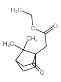 (-)-樟脑甲酸乙酯结构式