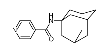 N-(1-adamantyl)pyridine-4-carboxamide Structure