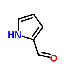 1H-吡咯-2-甲醛结构式