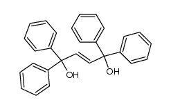 1,1,4,4-tetraphenyl-but-2-ene-1,4-diol结构式