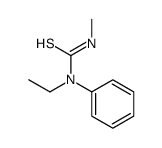 1-ethyl-3-methyl-1-phenylthiourea结构式