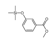 3-(Trimethylsiloxy)benzoic acid methyl ester结构式