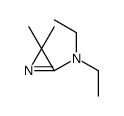 N,N-diethyl-3,3-dimethylazirin-2-amine结构式