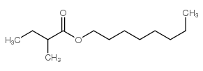 octyl 2-methyl butyrate结构式
