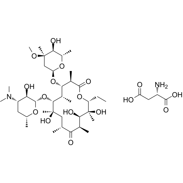erythromycin aspartate结构式