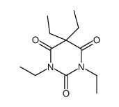 1,3,5,5-tetraethyl-1,3-diazinane-2,4,6-trione Structure
