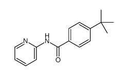 Benzamide, 4-(1,1-dimethylethyl)-N-2-pyridinyl- (9CI) Structure