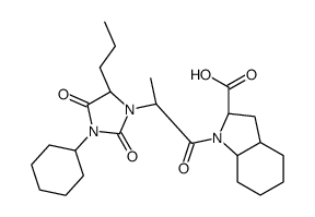 (2S,3aS,7aS)-1-[(2S)-2-(3-Cyclohexyl-2,4-dioxo-5-propyl-1-imidazolidinyl)-1-oxopropyl]octahydro-1H-Indole-2-carboxylic Acid picture