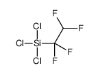 trichloro(1,1,2,2-tetrafluoroethyl)silane结构式