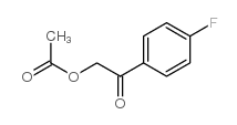 [2-(4-fluorophenyl)-2-oxoethyl] acetate Structure