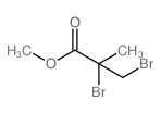 2,3-Dibromo-2-methylpropionic acid methyl ester结构式
