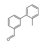 2'-Methylbiphenyl-3-carboxaldehyde Structure