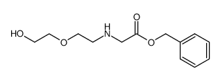 benzyl 2-(2-(2-hydroxyethoxy)ethylamino)acetate Structure