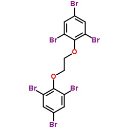 1,2-Bis(2,4,6-tribromophenoxy)ethane structure