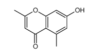 7-羟基-2,5-二甲基色原酮结构式